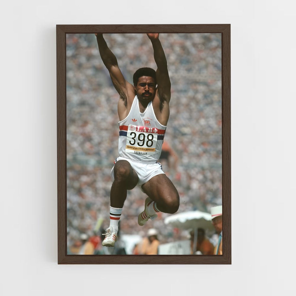 Poster Daley thompson – affiche Athlétisme (vue 5)